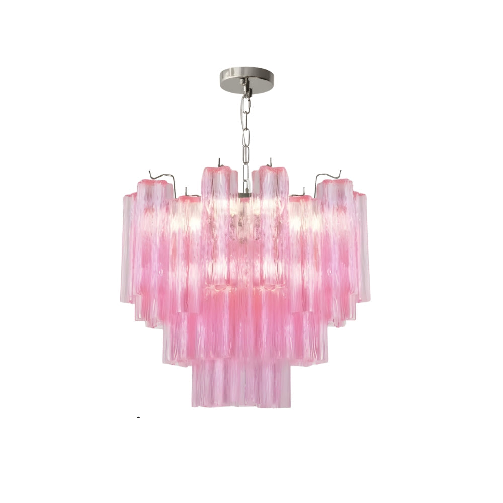 Lampadario in vetro francese