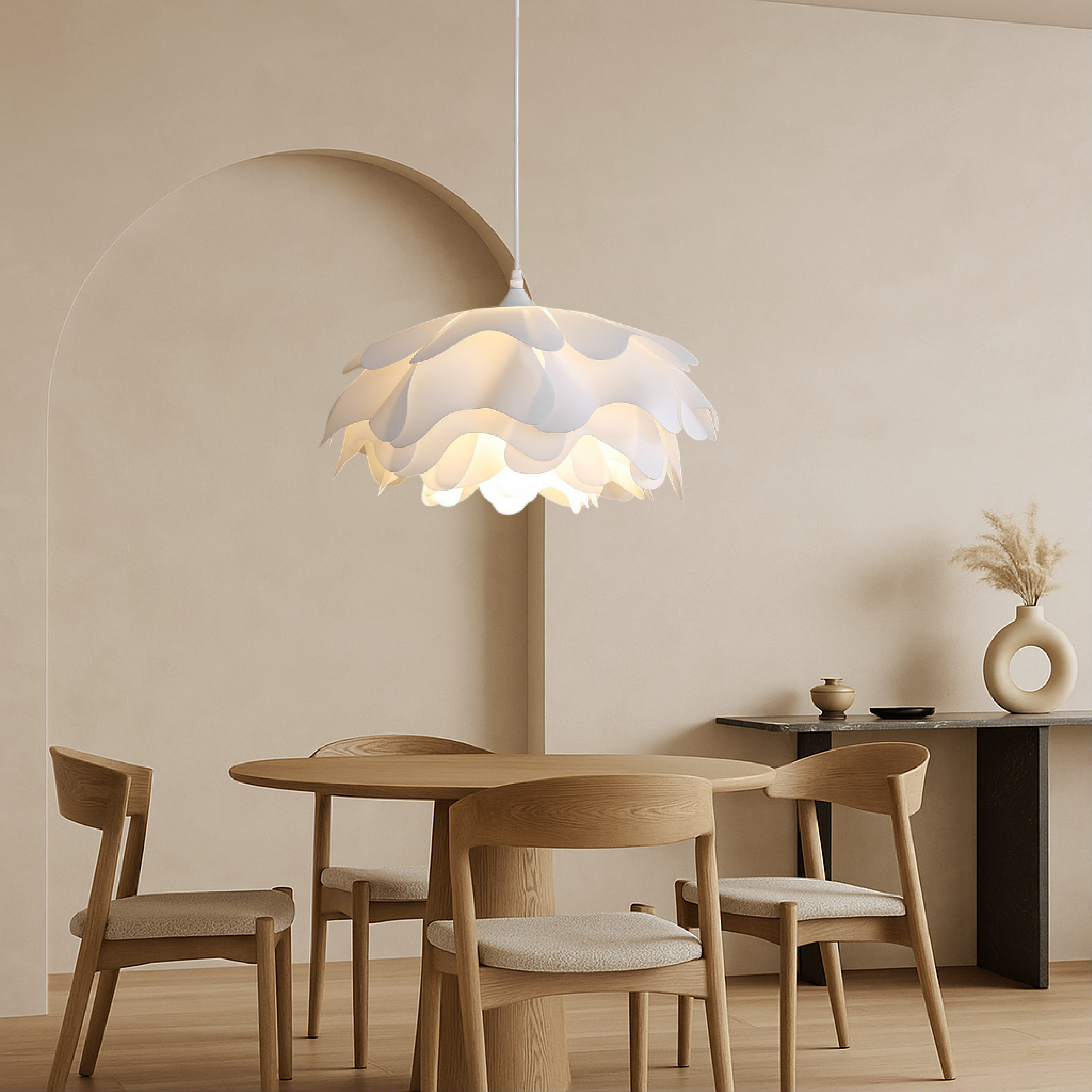 Lampada a sospensione Peony Mud