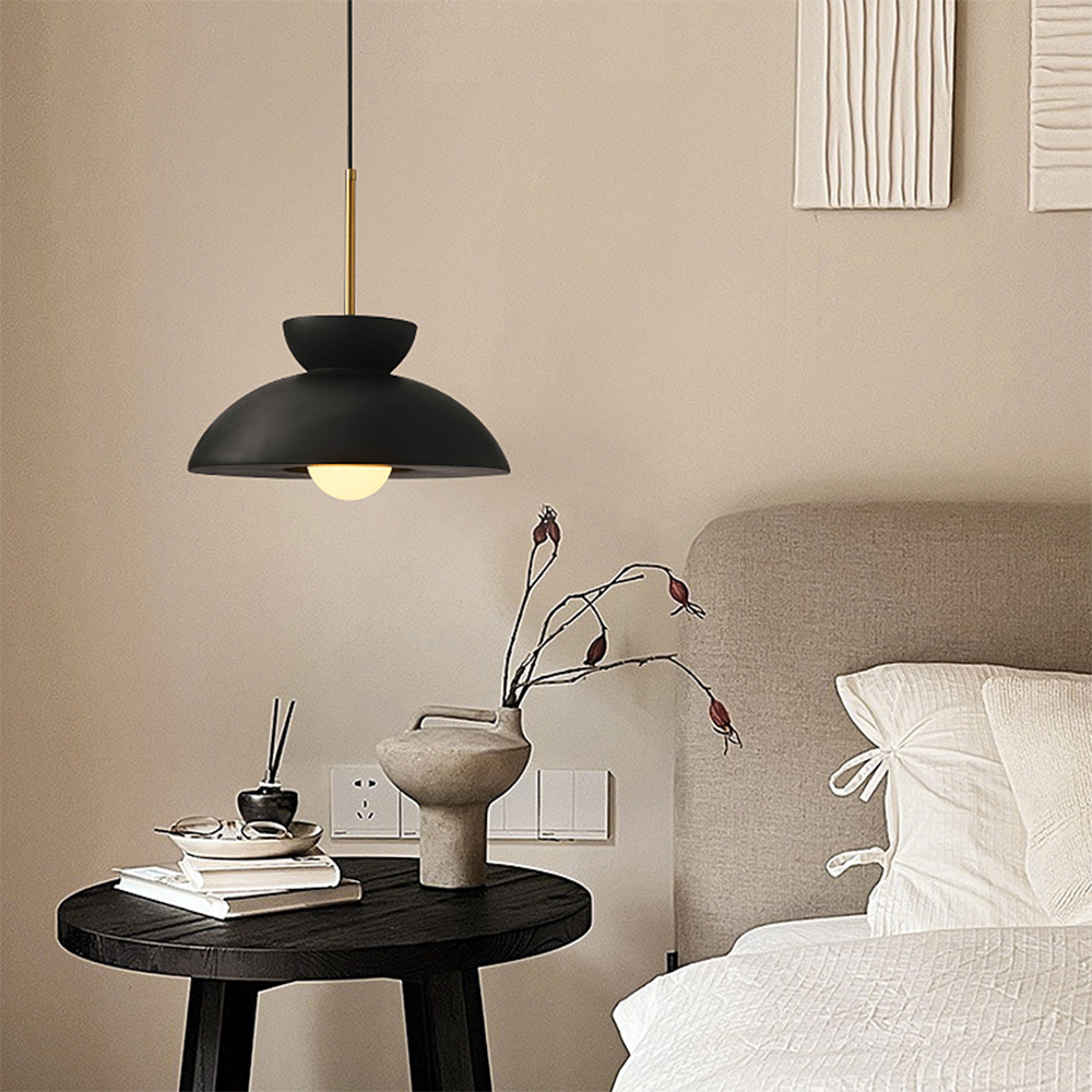 Lampada a sospensione in stile Wabi Sabi