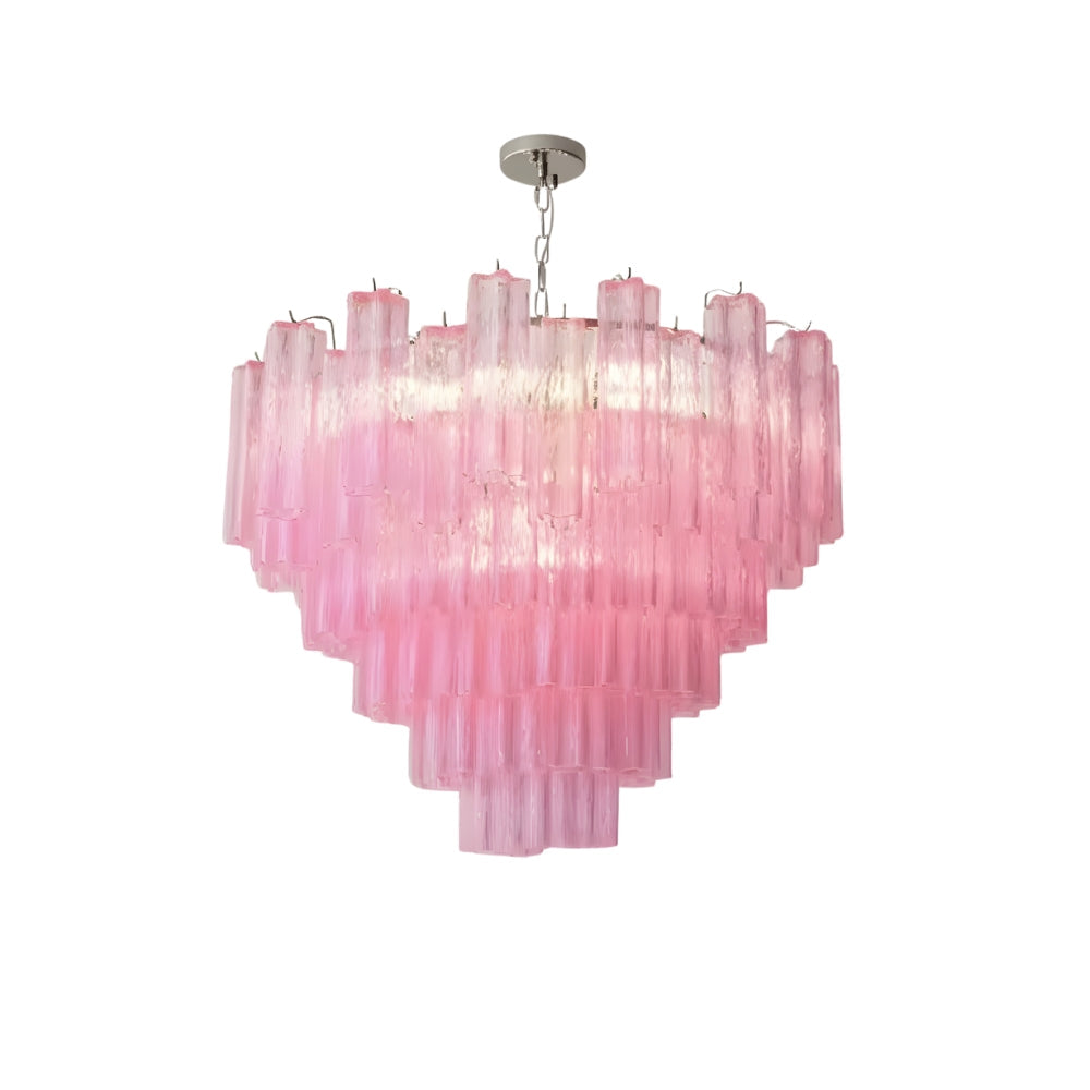 Lampadario in vetro francese