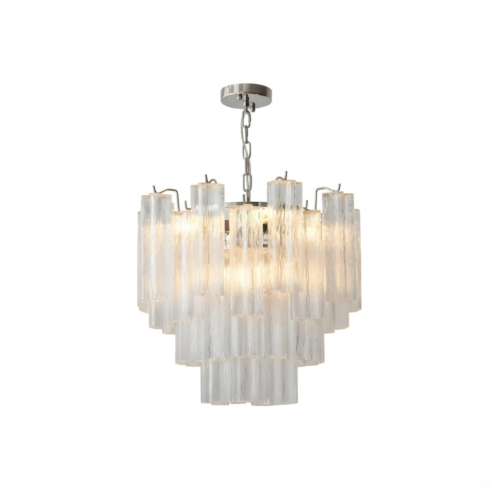 Lampadario in vetro francese