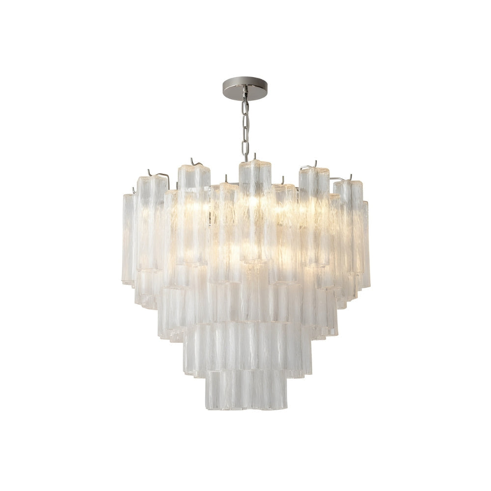 Lampadario in vetro francese