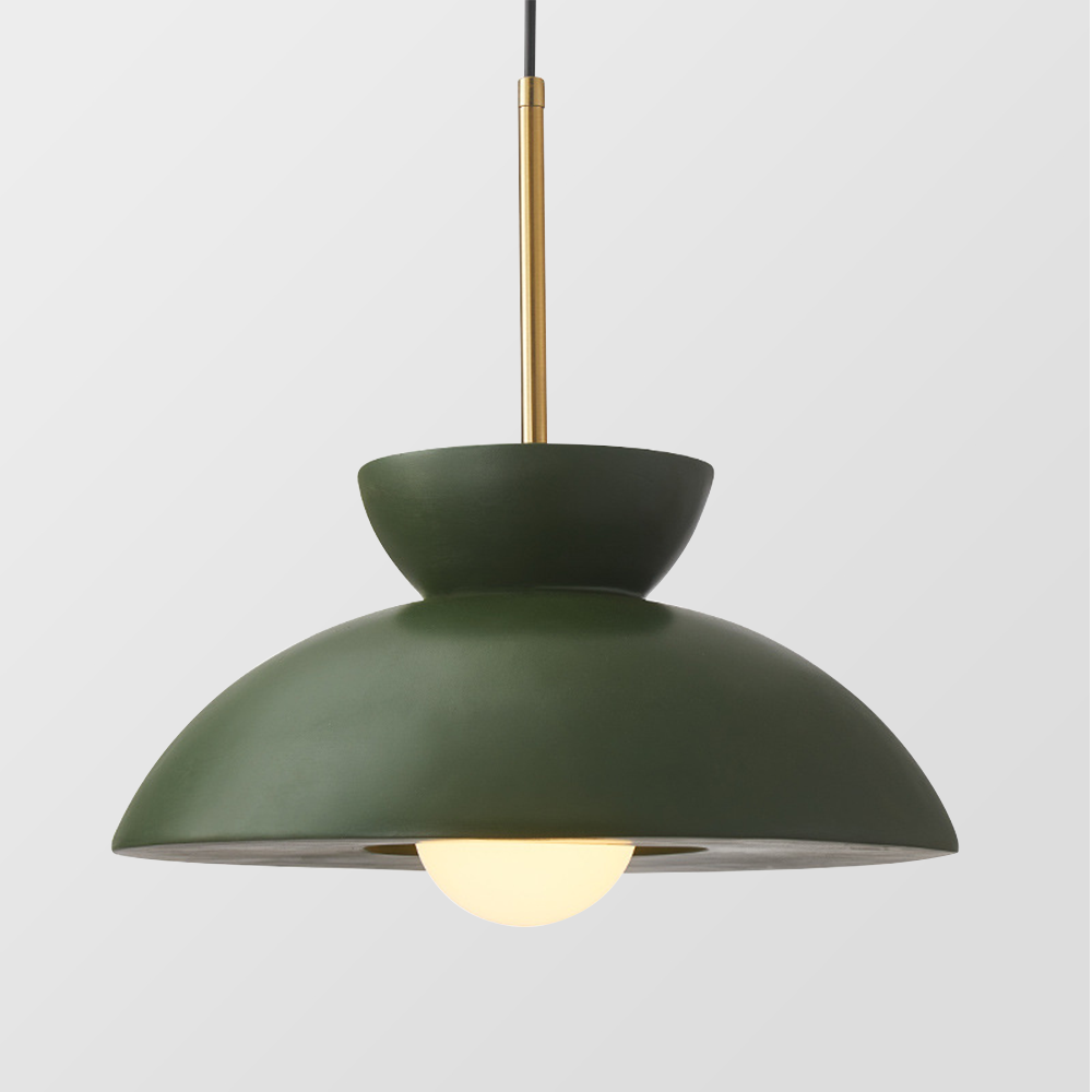 Lampada a sospensione in stile Wabi Sabi