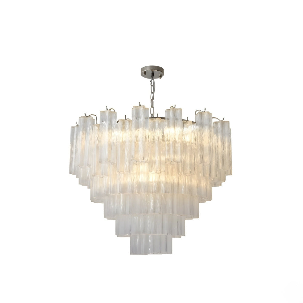 Lampadario in vetro francese