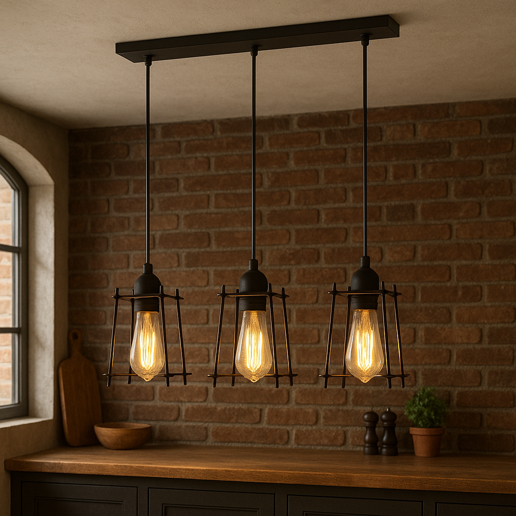 Tavolo da cucina Luce a sospensione di Ura