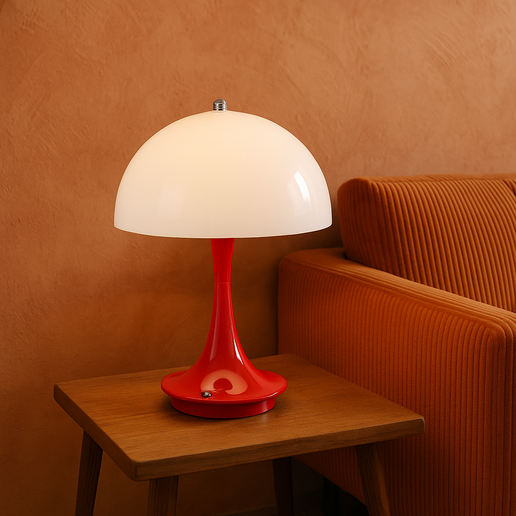 Lampada da tavolo a fungo