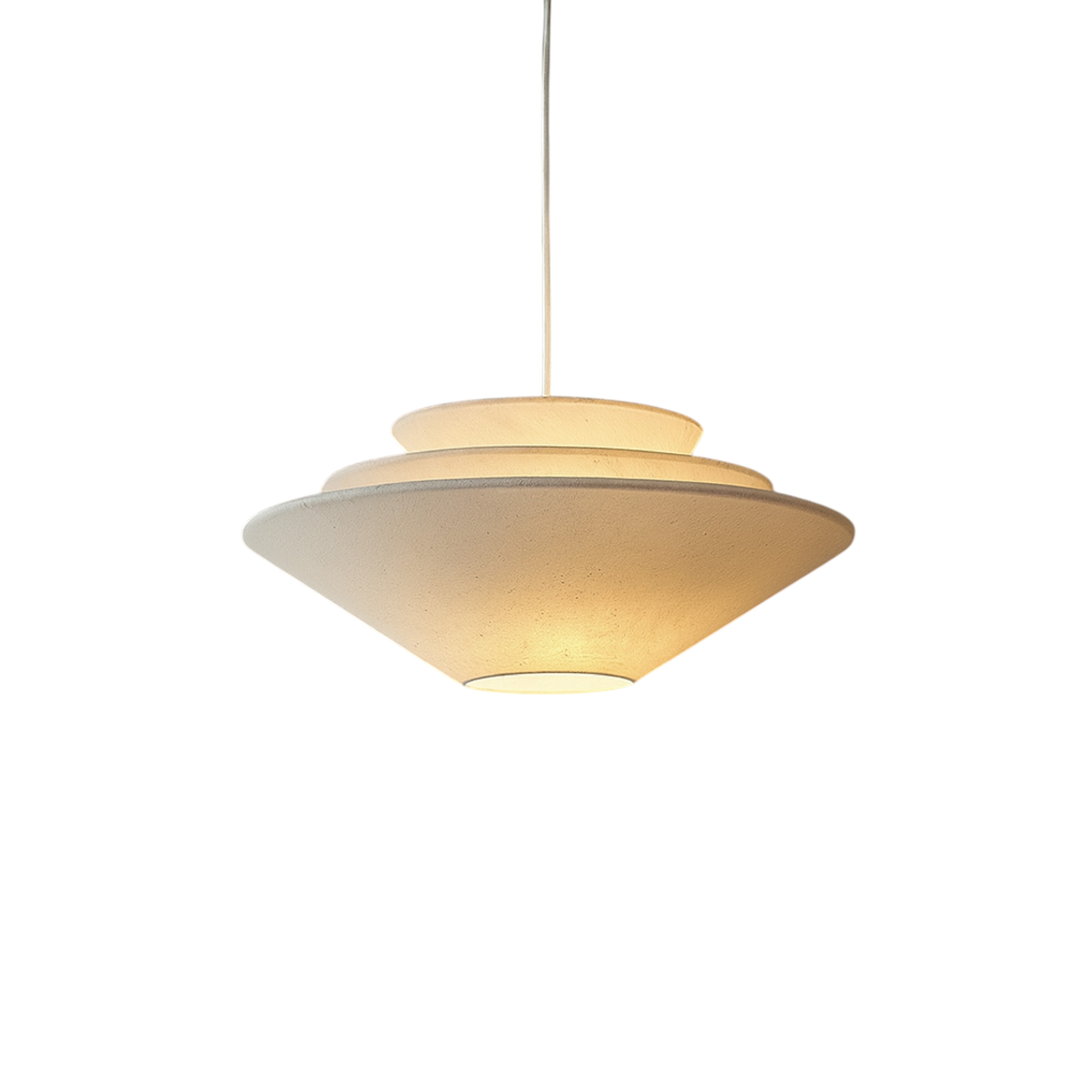 Lampada a sospensione Wabi Sabi multistrato