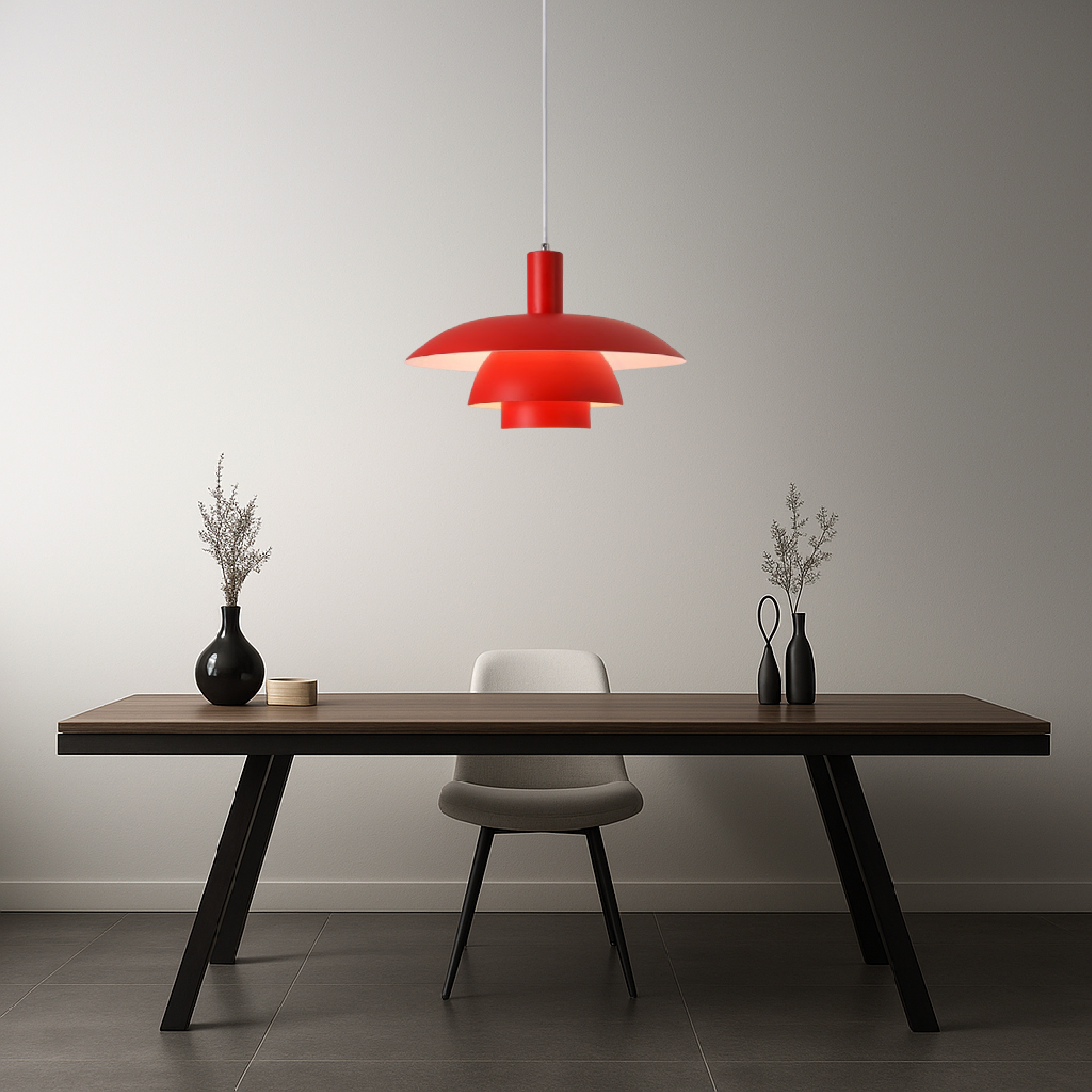 Lampada a sospensione in stile danese di Irda