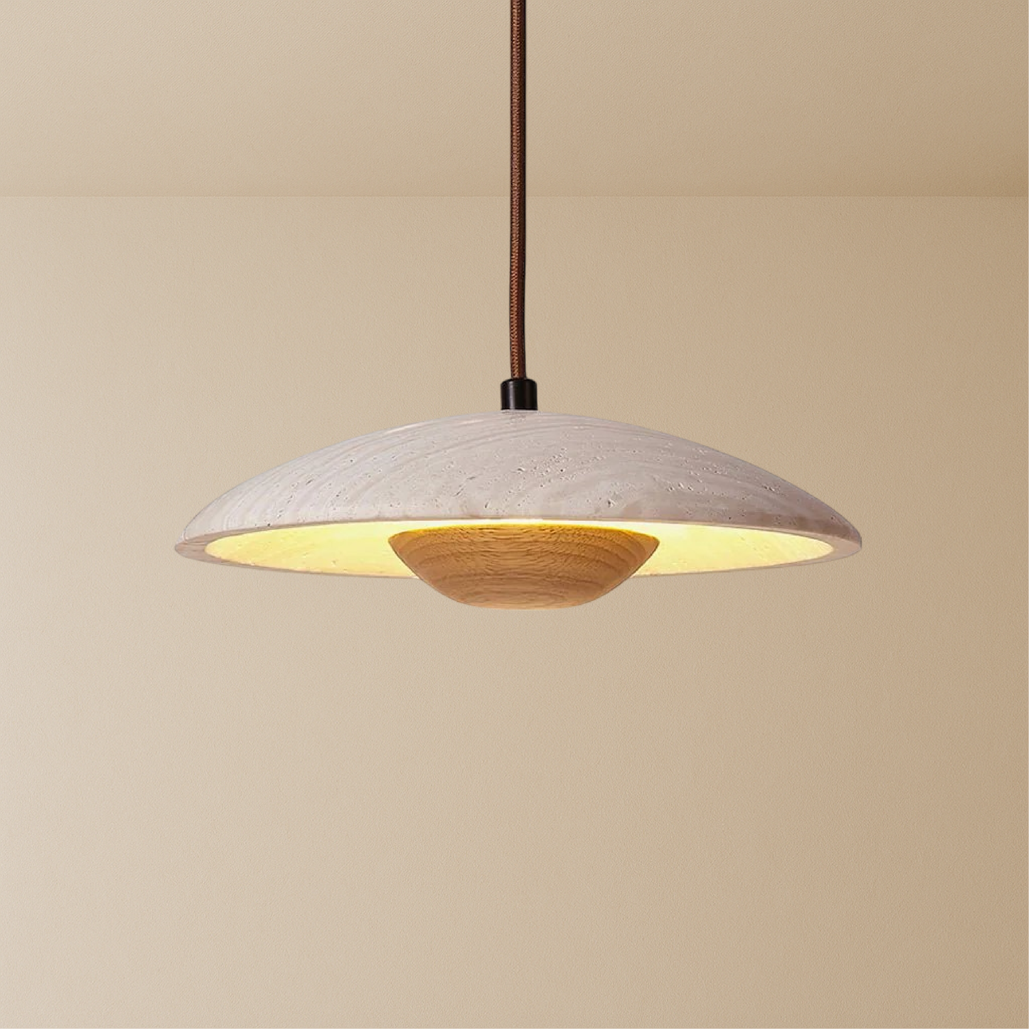 Lampada a sospensione Sola Stone