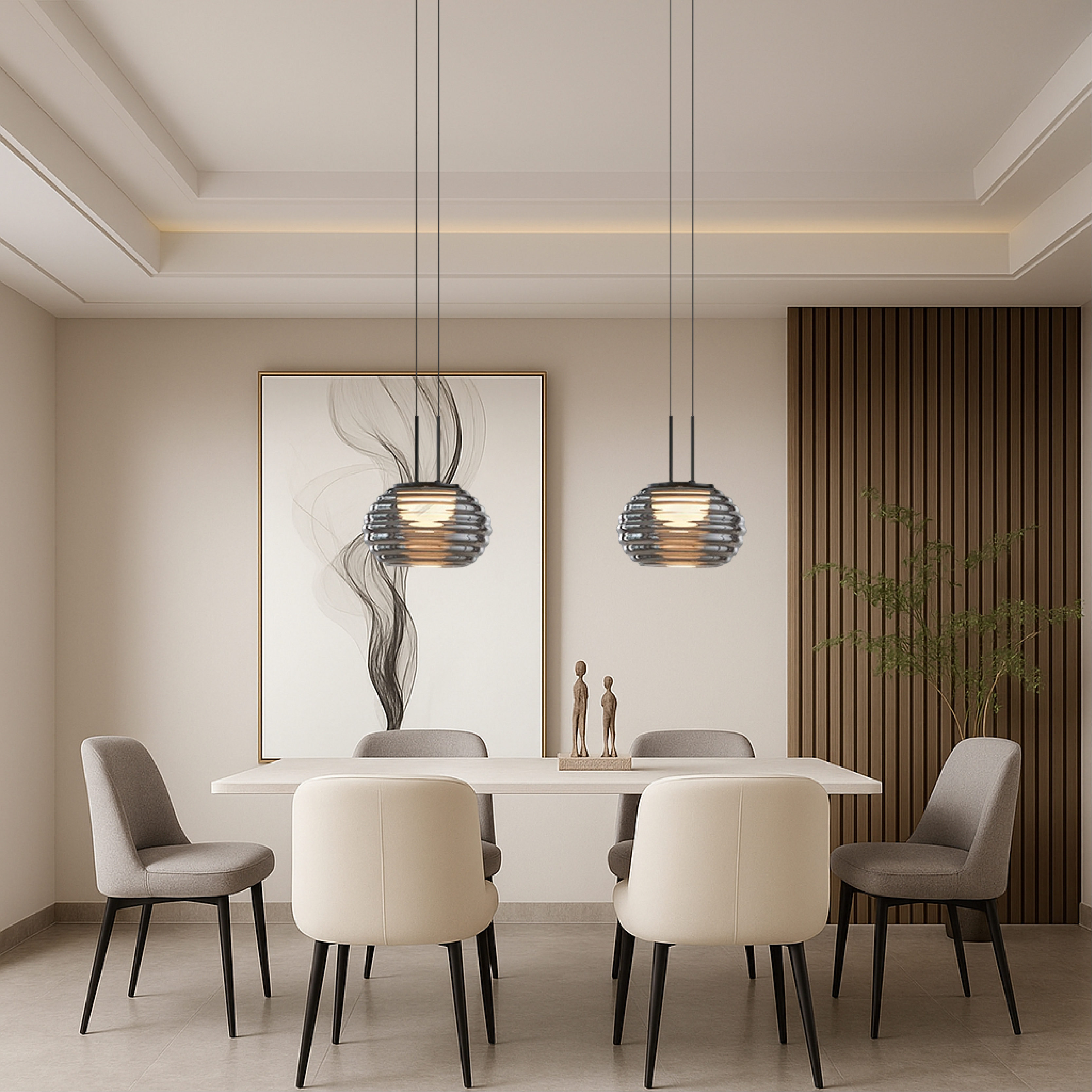 Luce a sospensione per l'isola della cucina