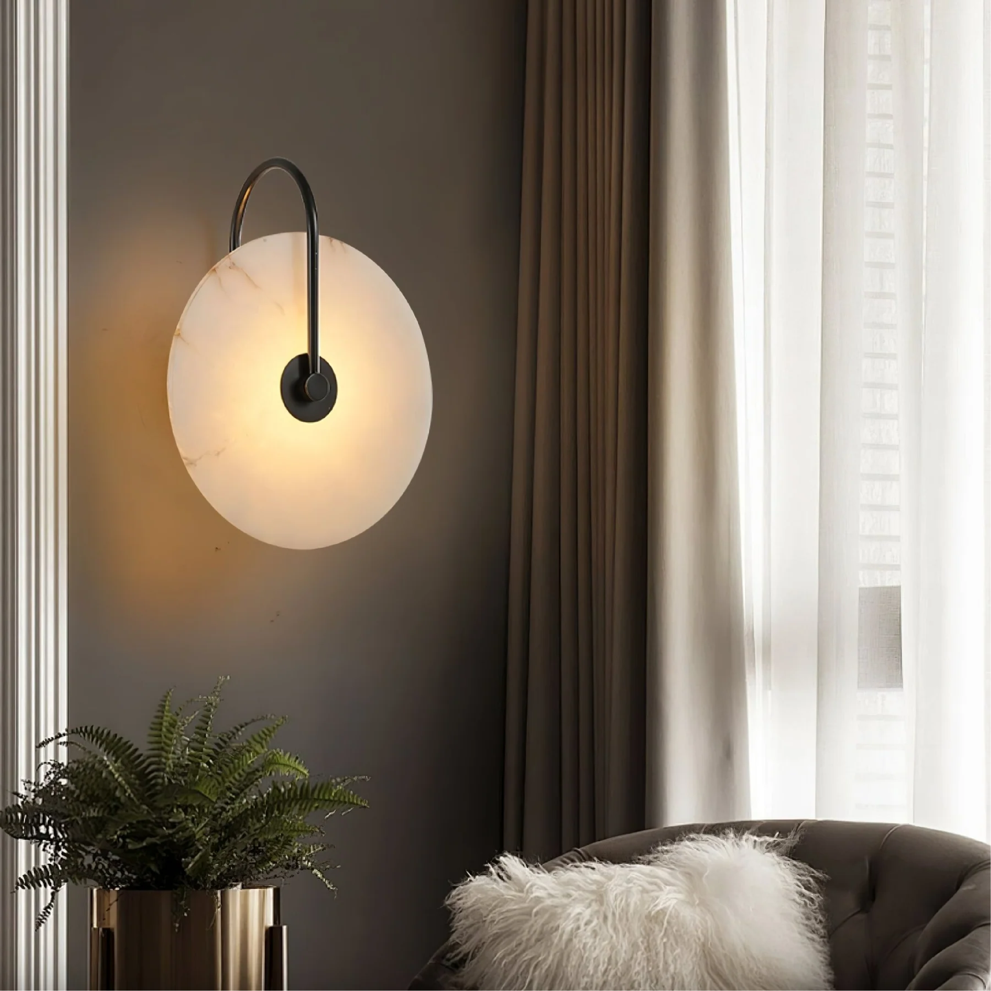 Alab Marble Lampada da parete a LED