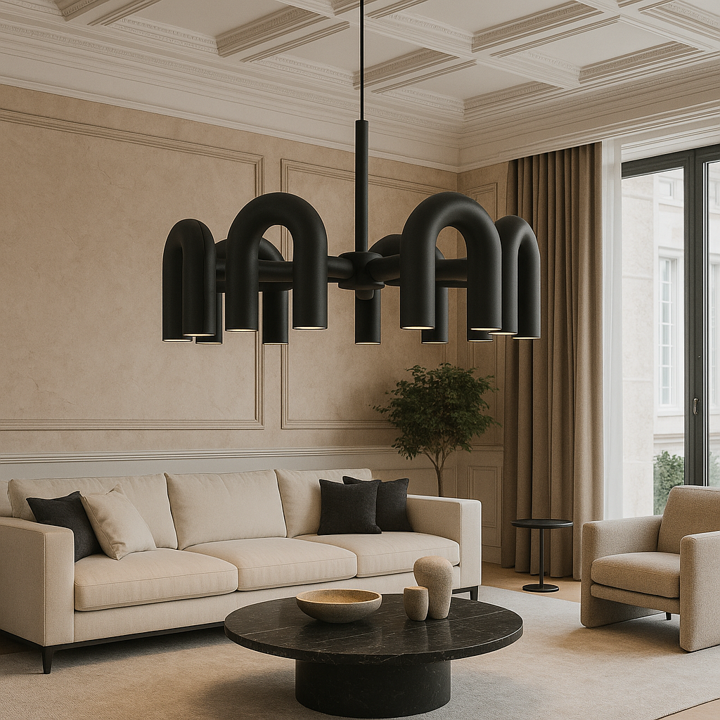 Il lampadario Bauhaus di Hadi