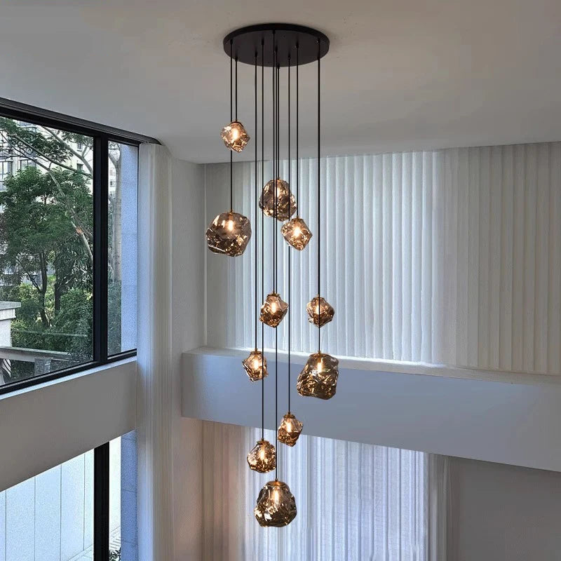 Lampadario per scale Nordic Villa