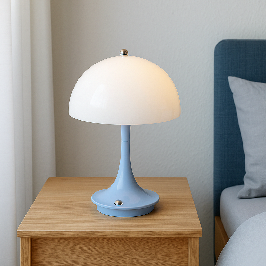 Lampada da tavolo a fungo