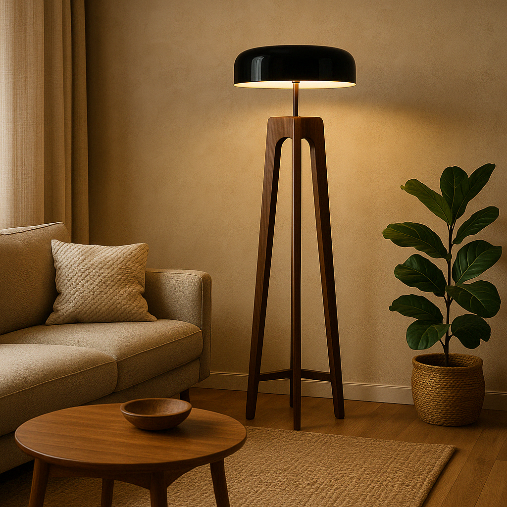 Lampada da terra in stile nordico