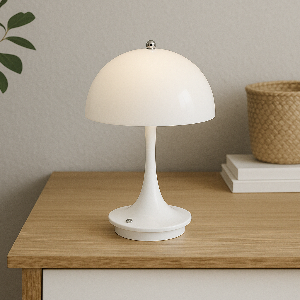 Lampada da tavolo a fungo