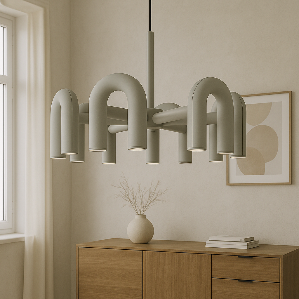 Il lampadario Bauhaus di Hadi