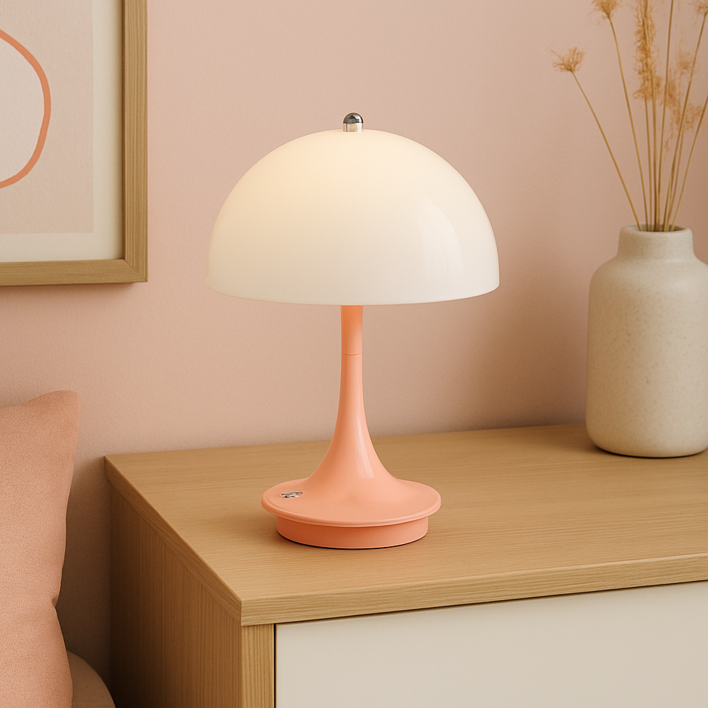Lampada da tavolo a fungo
