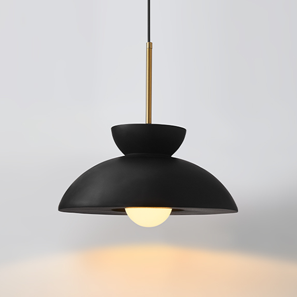 Lampada a sospensione in stile Wabi Sabi