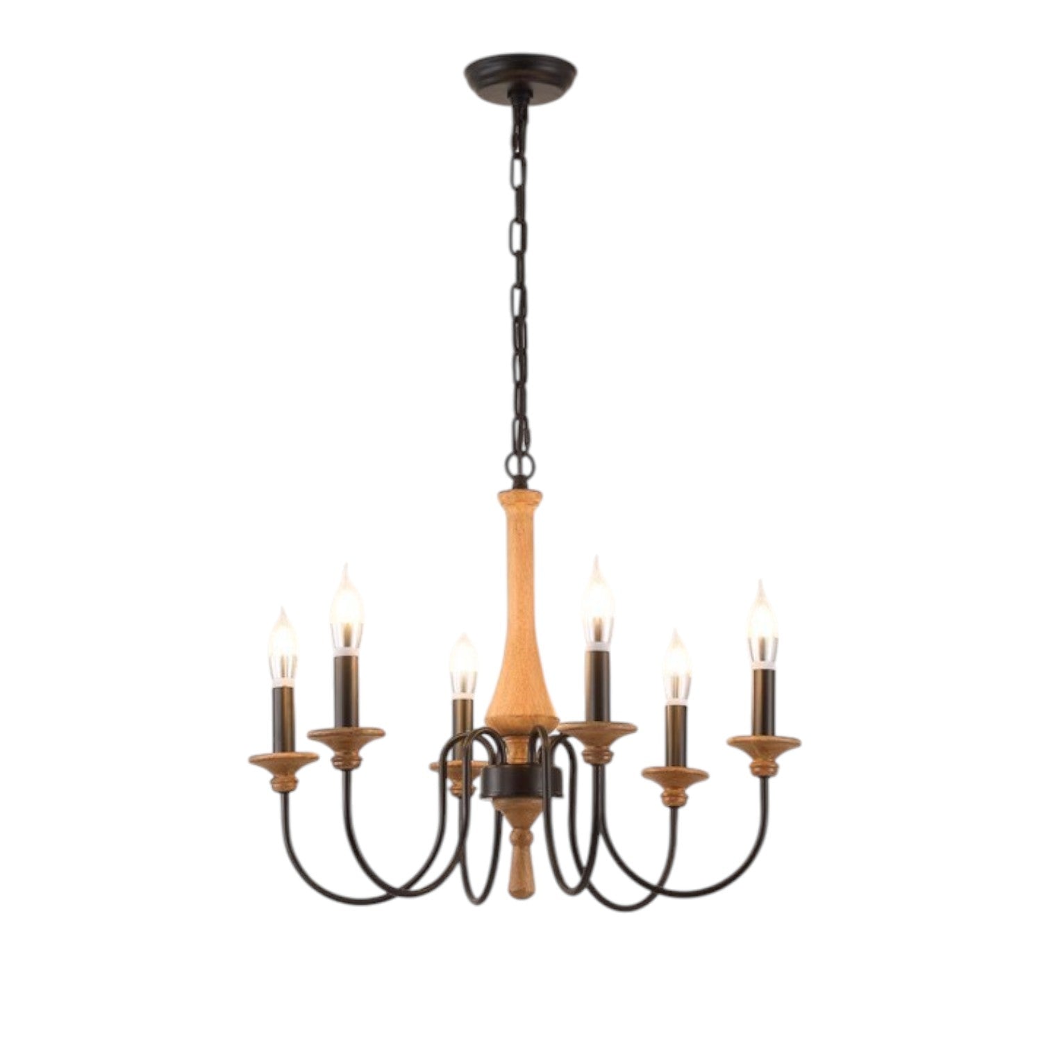 Lampadario vintage per la camera da letto di Resy