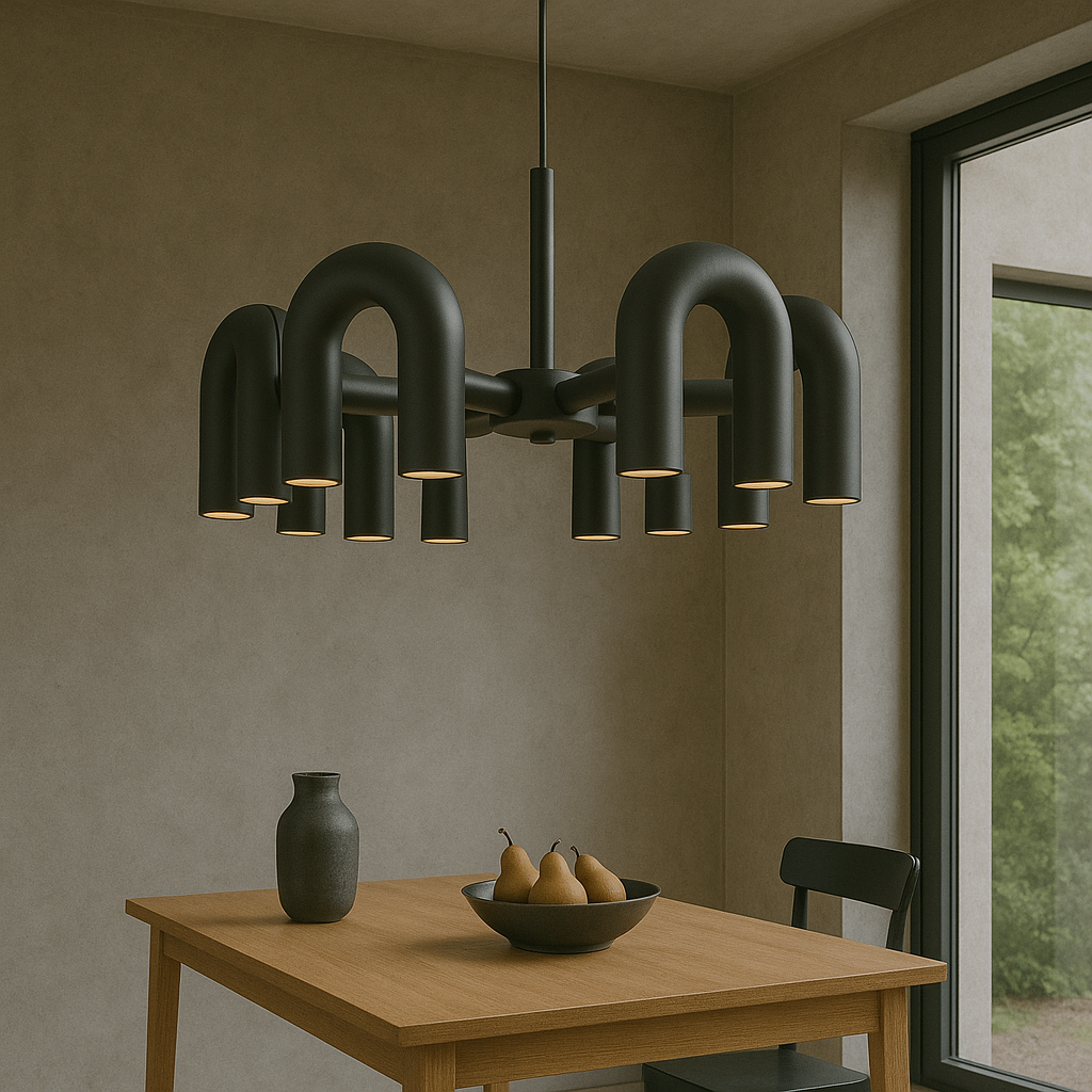 Il lampadario Bauhaus di Hadi