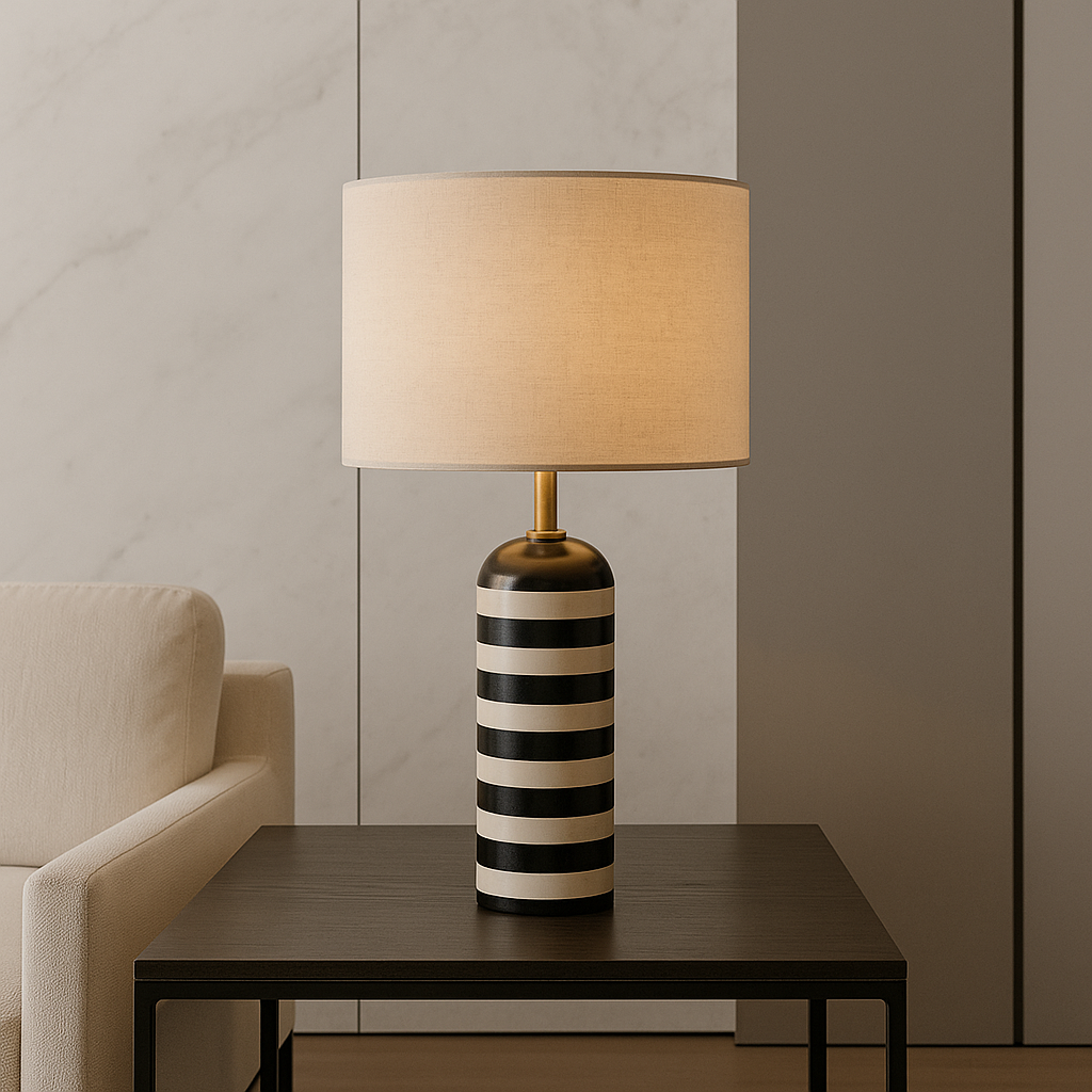 Lampada da tavolo in marmo Rexo
