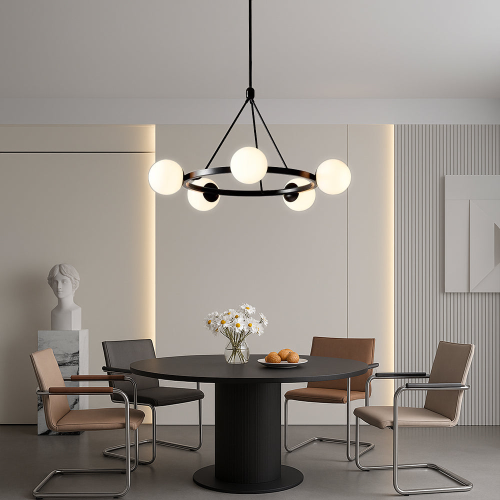 Lampadario Uskas Nordic a 5 teste