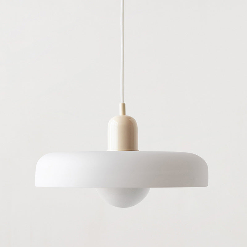 Lampada a sospensione in vetro colorato Bauhaus