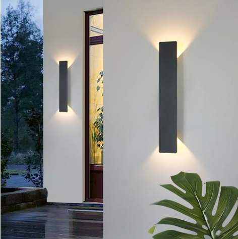 Lampada da parete a striscia LED impermeabile