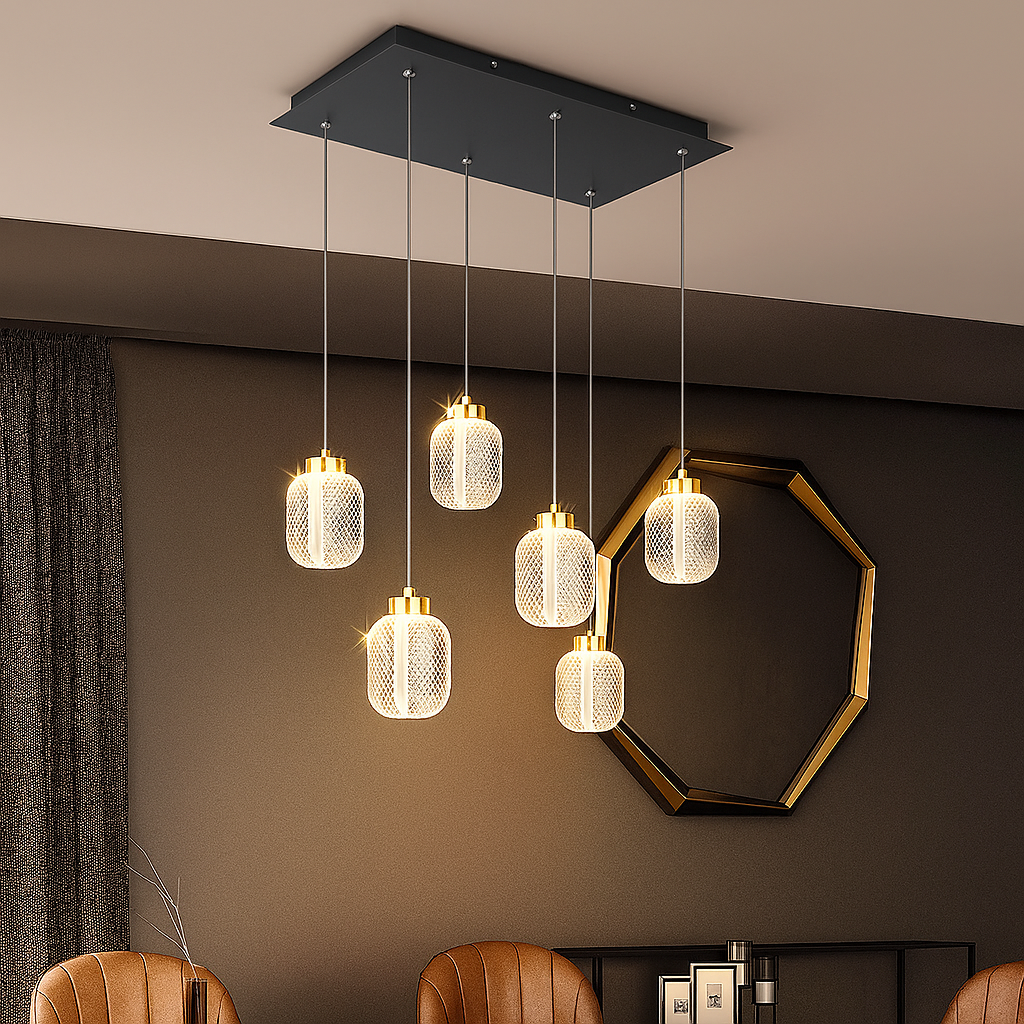 Lampada a sospensione per tavolo da cucina Novaso