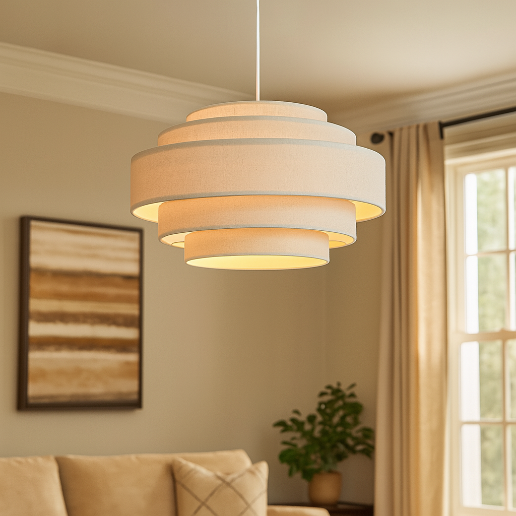 Lampada a sospensione ad anello Wabi Sabi