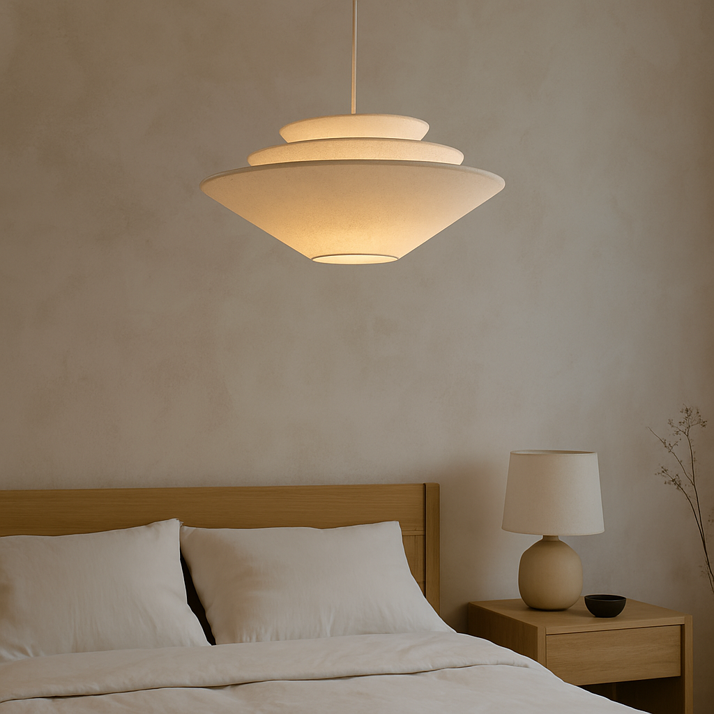 Lampada a sospensione Wabi Sabi multistrato