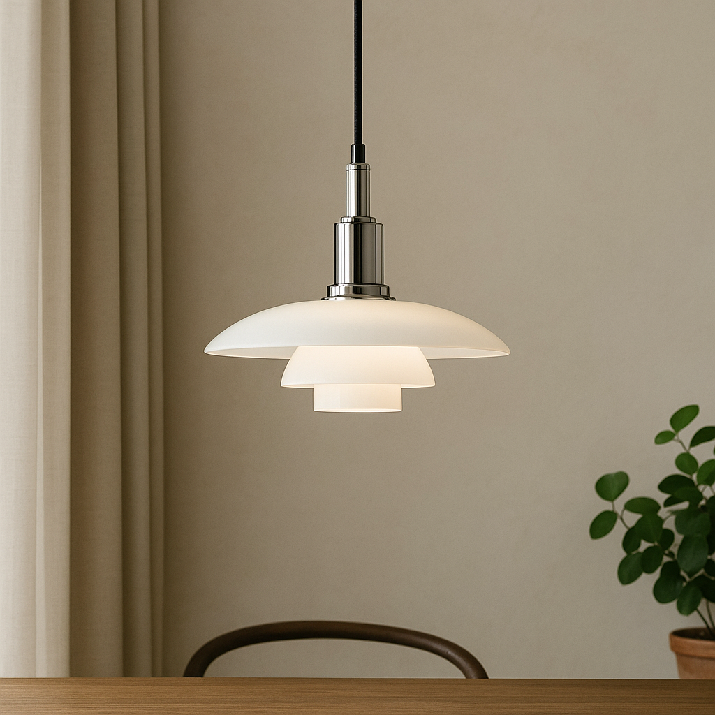 Lampada a sospensione di design danese