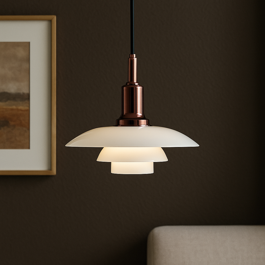 Lampada a sospensione di design danese