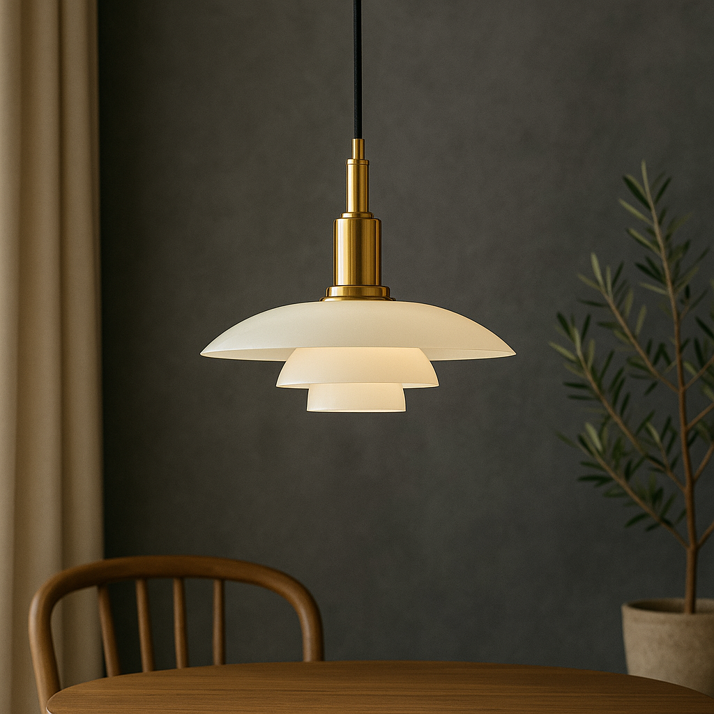 Lampada a sospensione di design danese