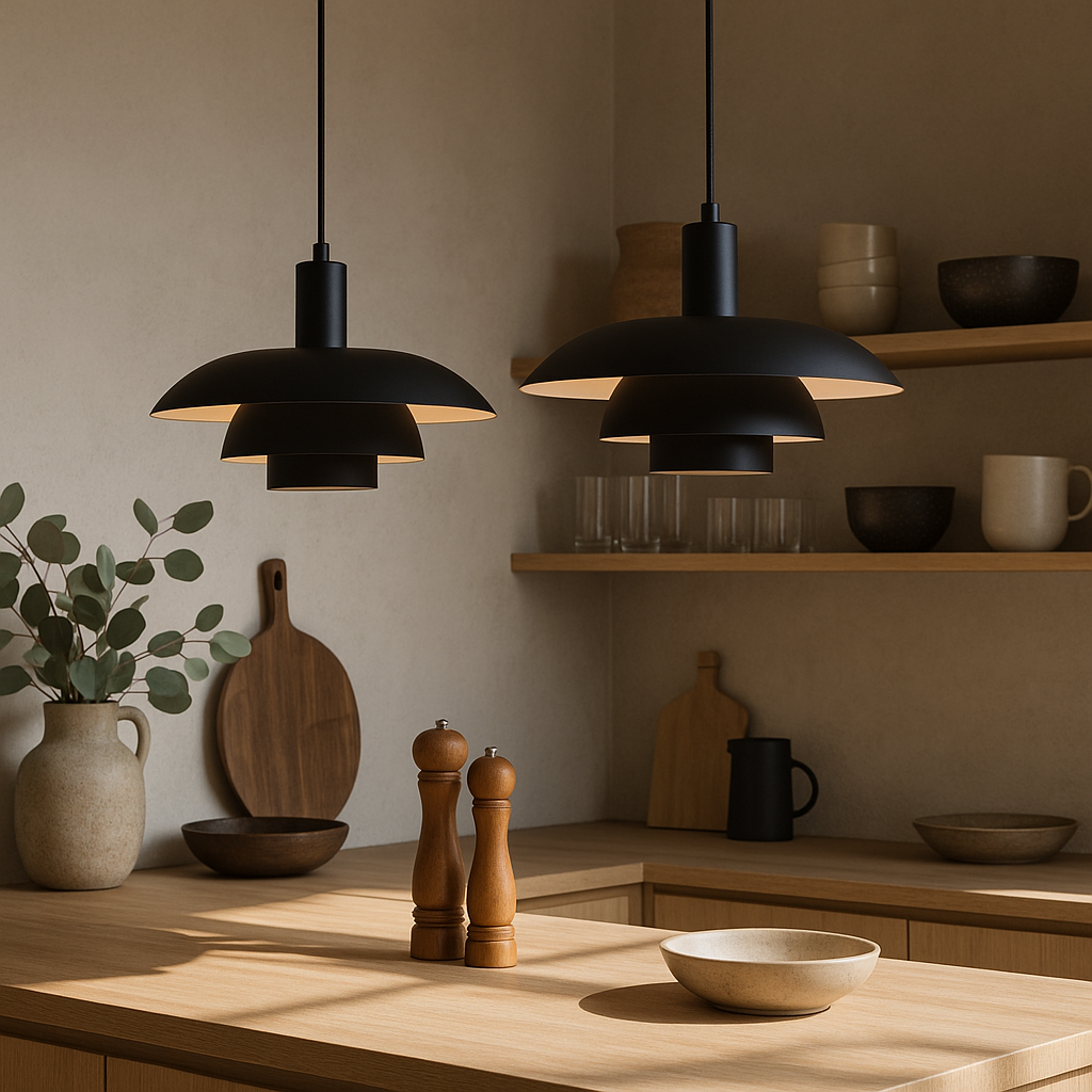 Lampada a sospensione in stile danese di Irda