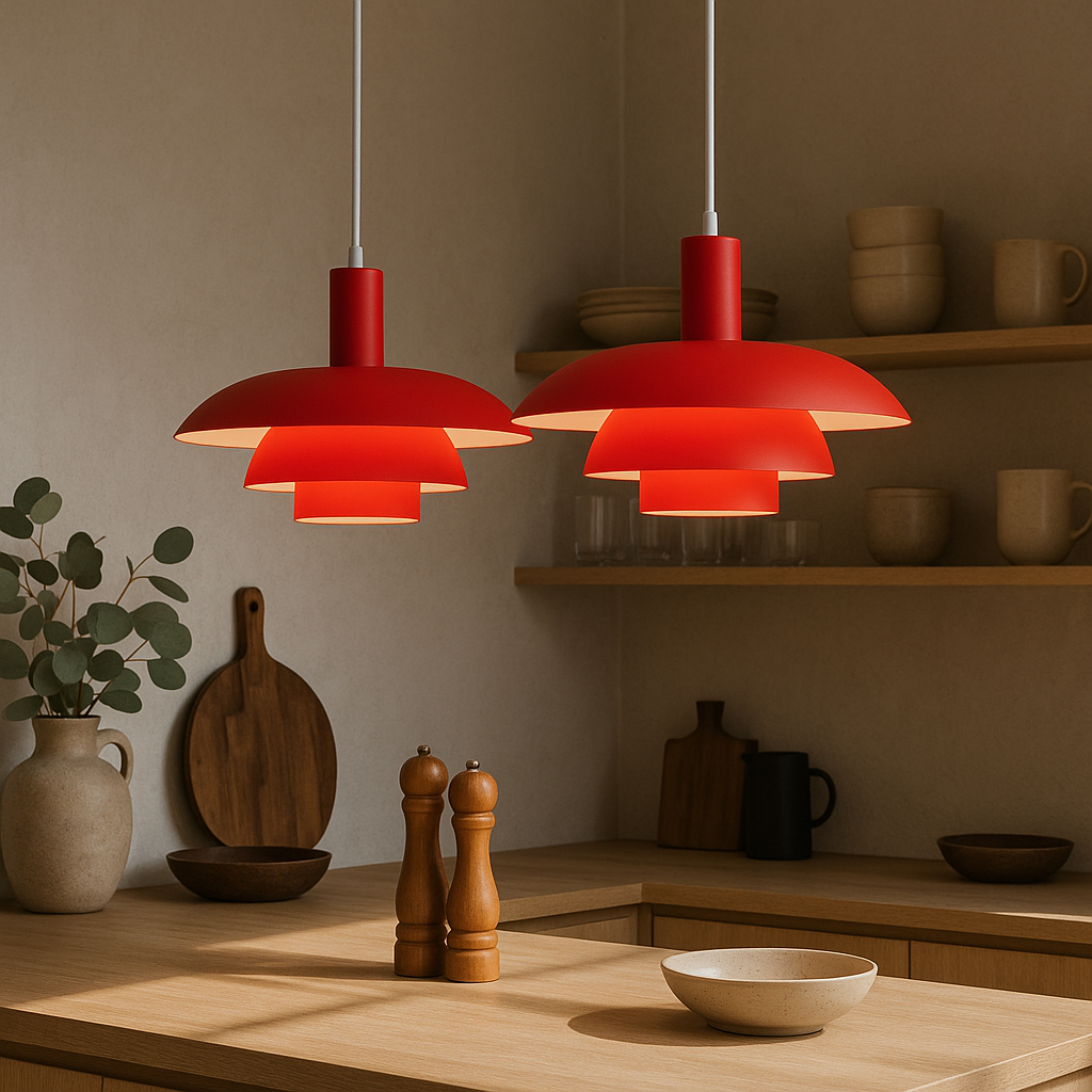Lampada a sospensione in stile danese di Irda