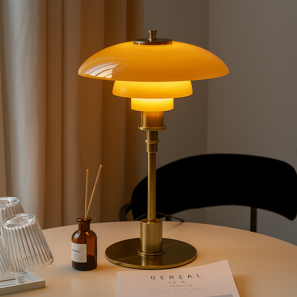 Lampada da tavolo di design danese