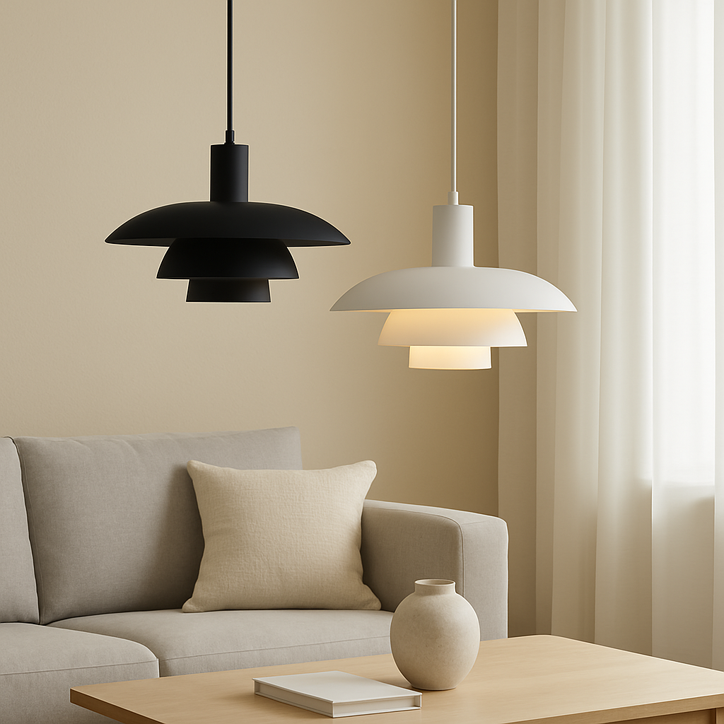 Lampada a sospensione in stile danese di Irda