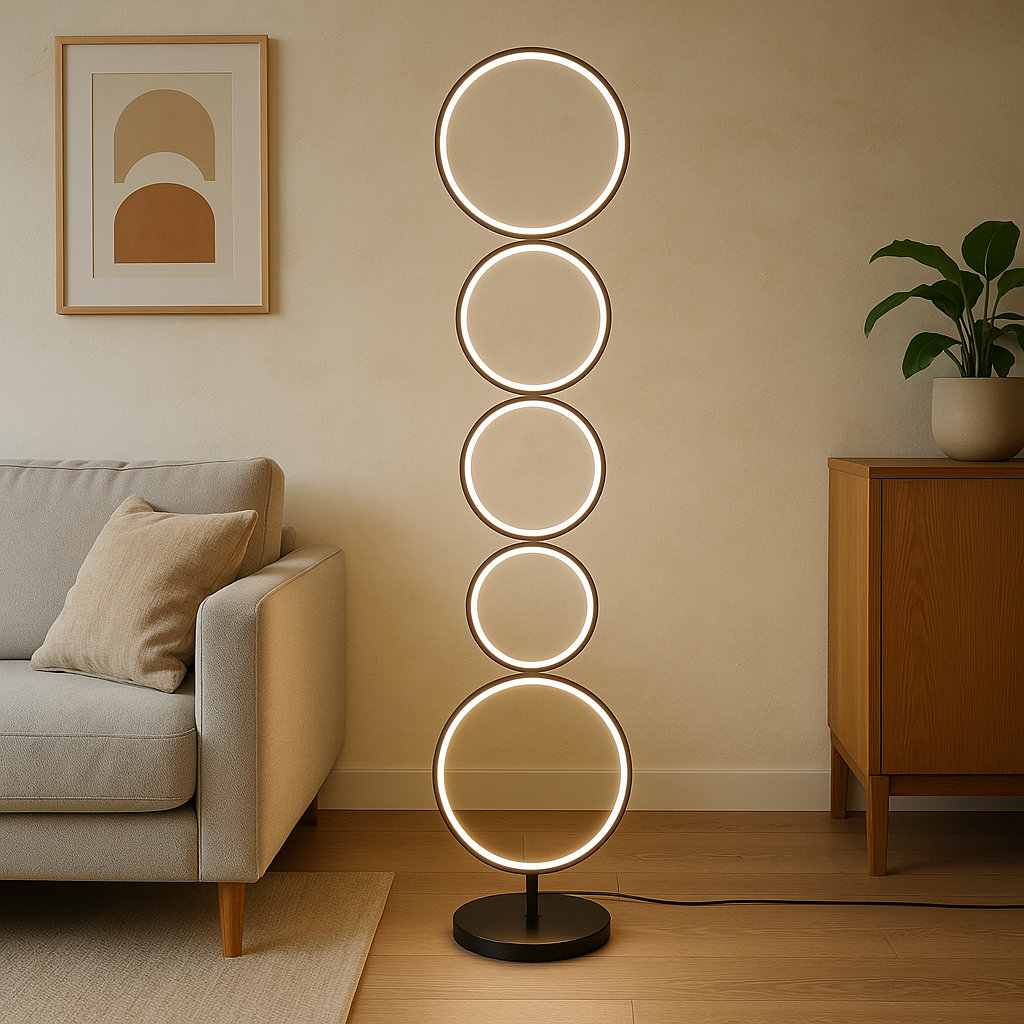 Lampada da terra Circle's