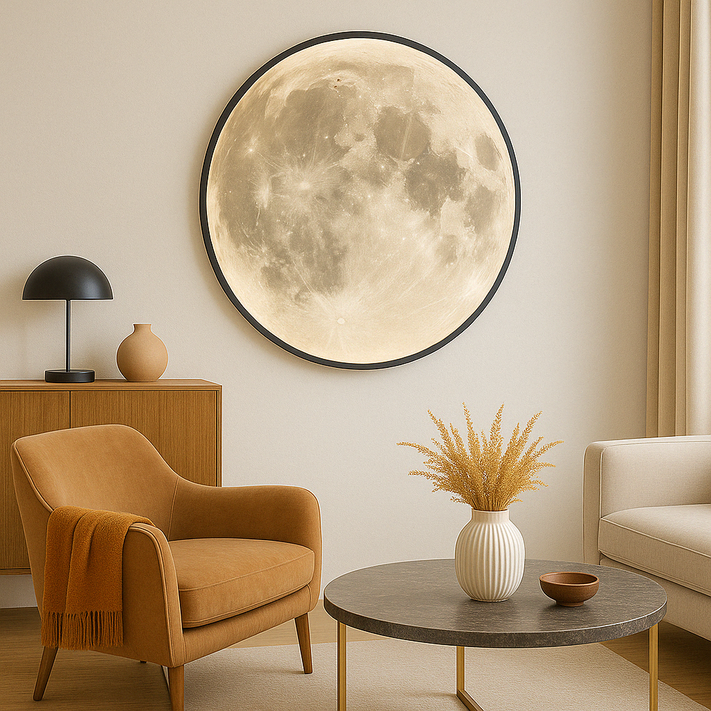 Lampada da parete Moon