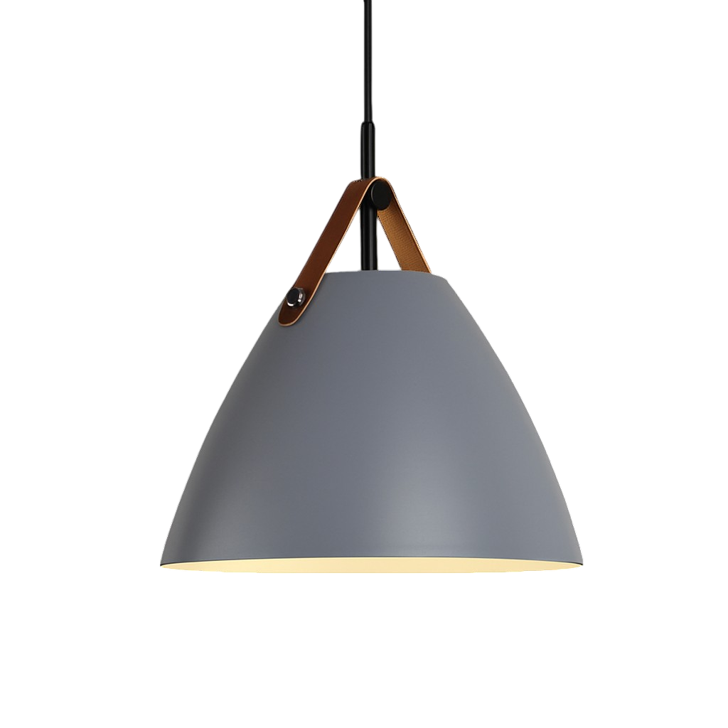 Luce a sospensione scandinava colorata
