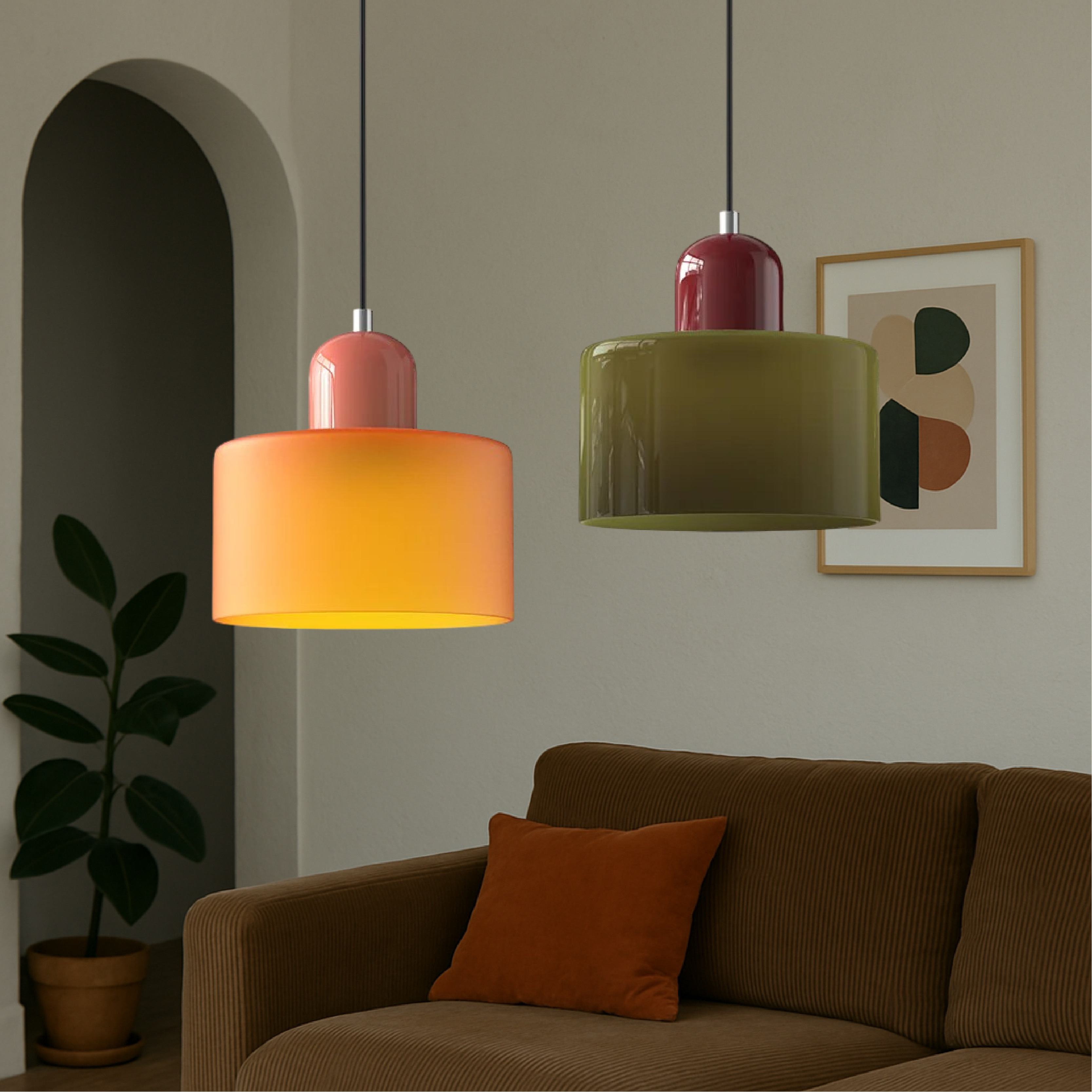 Luce a sospensione Bauhaus creativa
