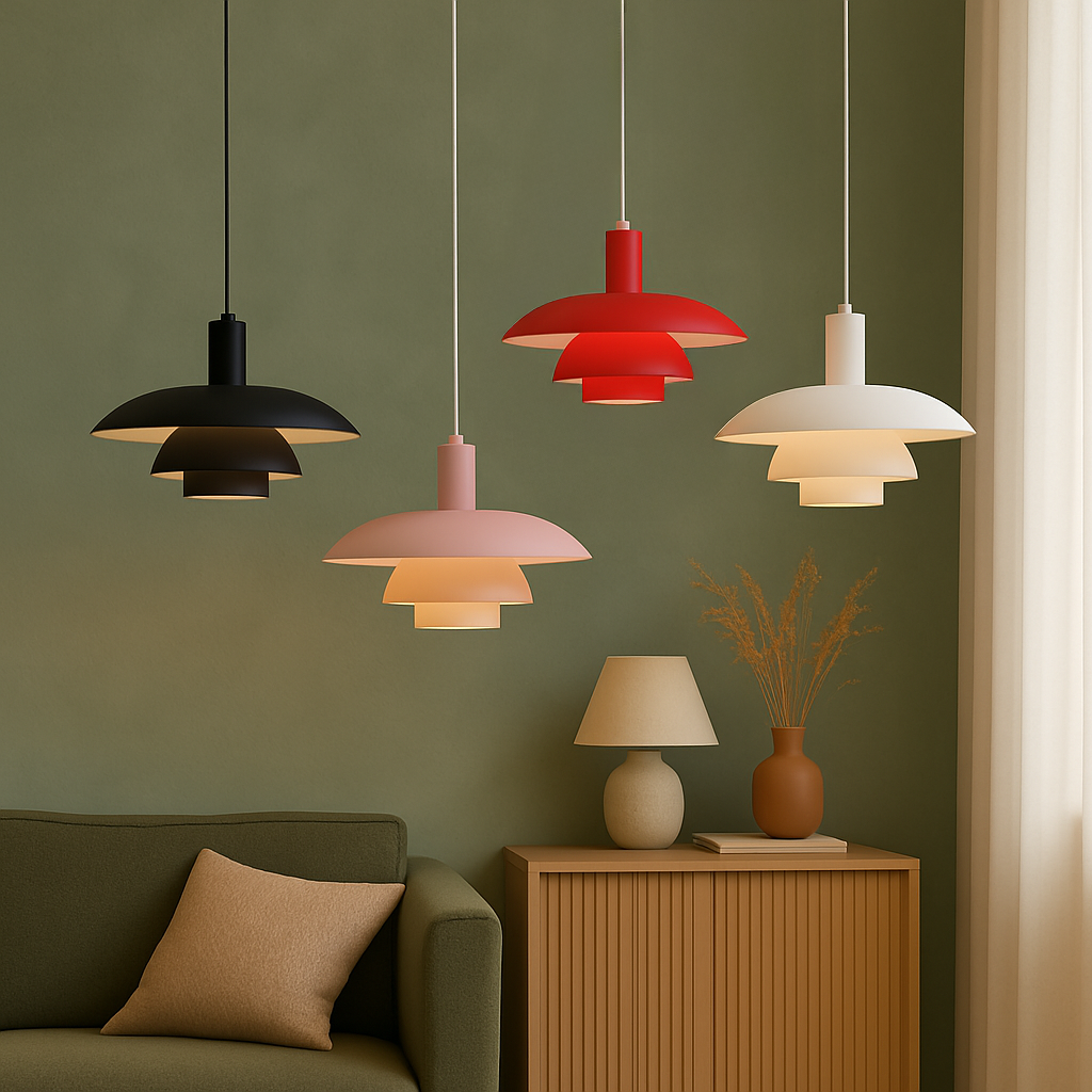Lampada a sospensione in stile danese di Irda