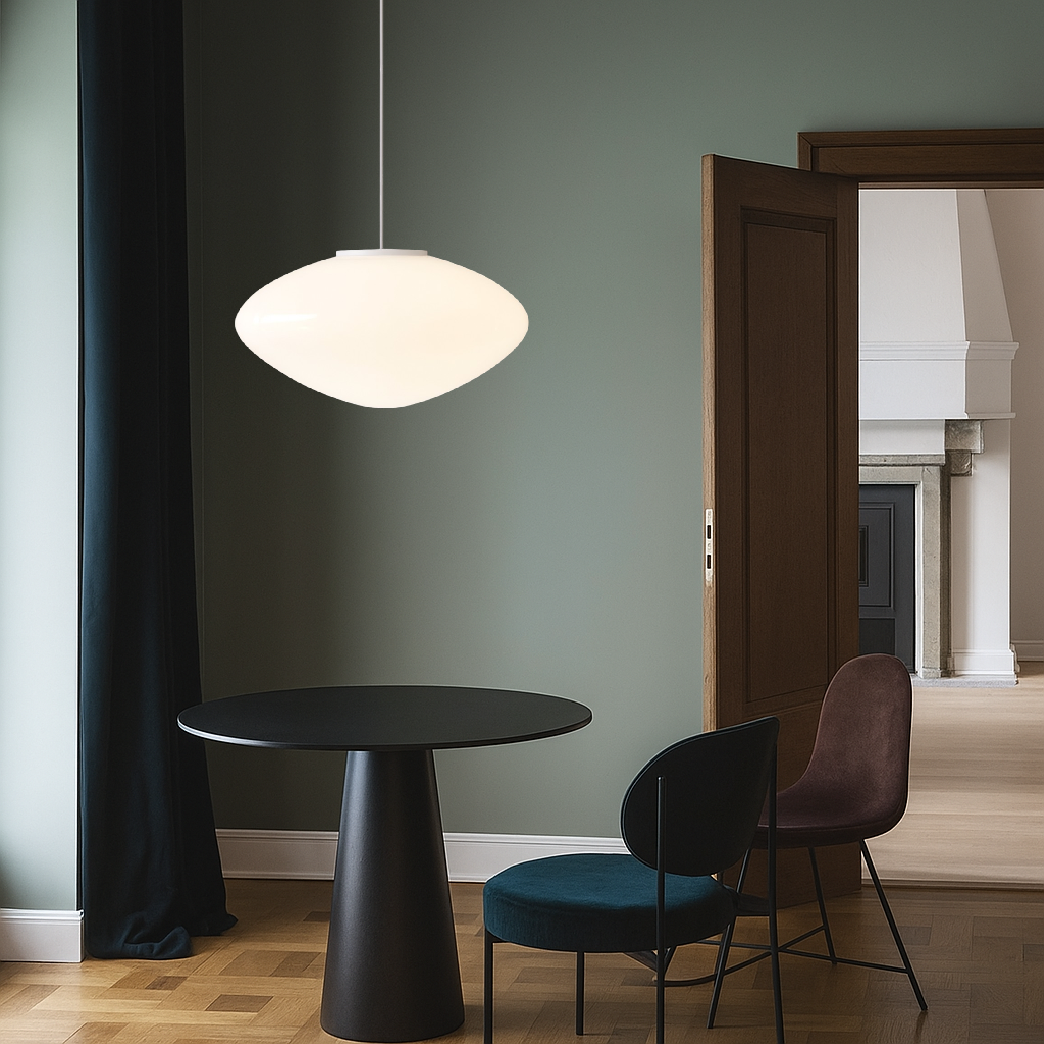 Lampada a sospensione danese di Kala