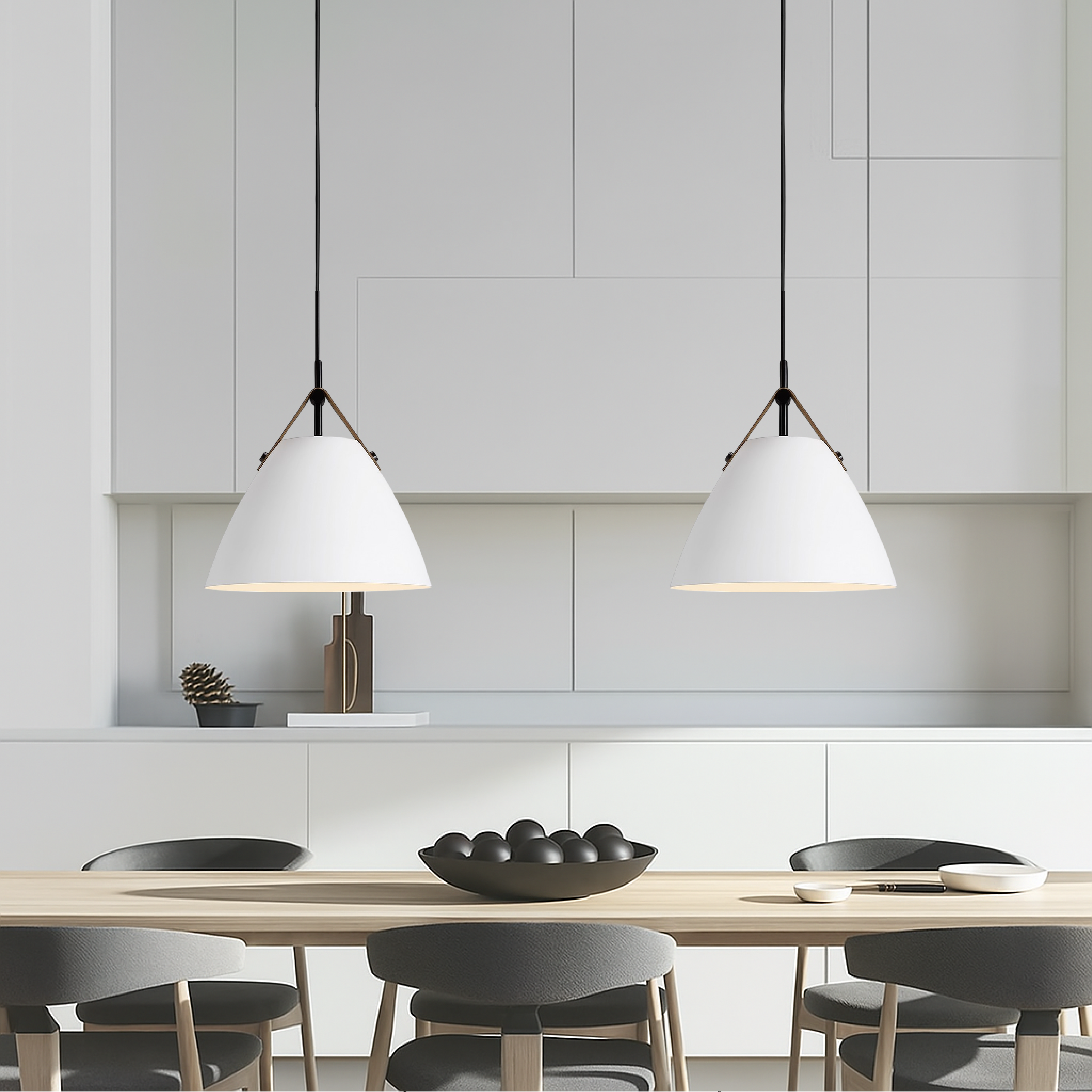 Luce a sospensione scandinava colorata