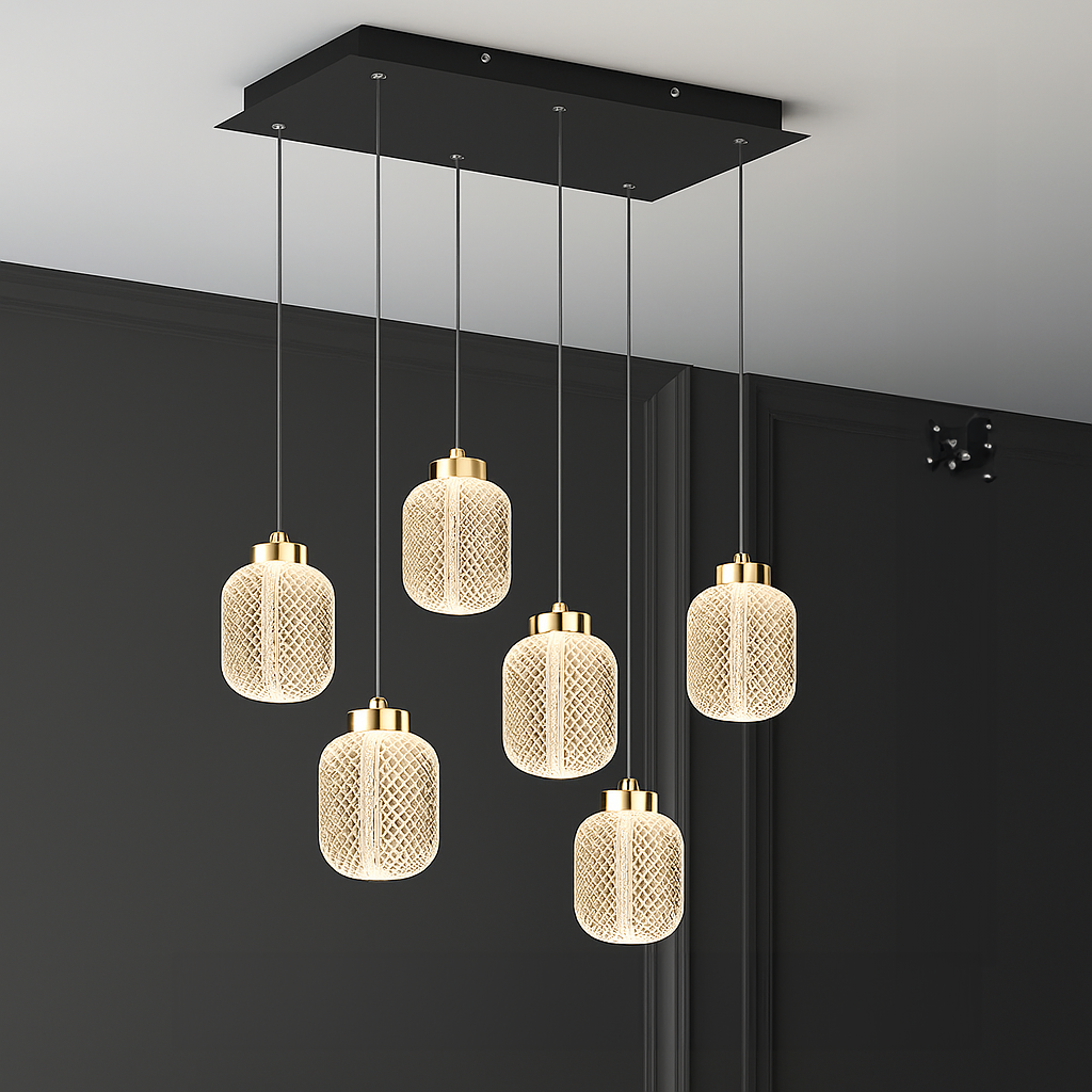 Lampada a sospensione per tavolo da cucina Novaso