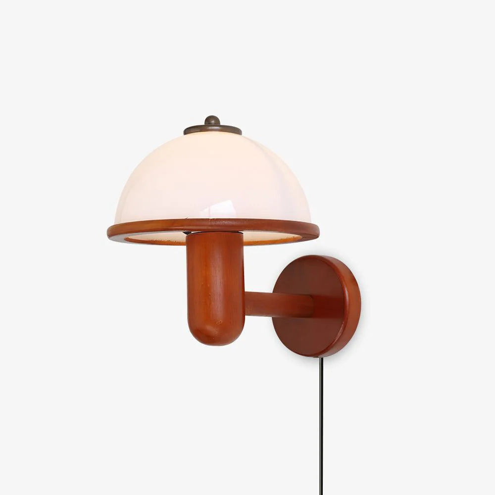 Lampada da parete a fungo