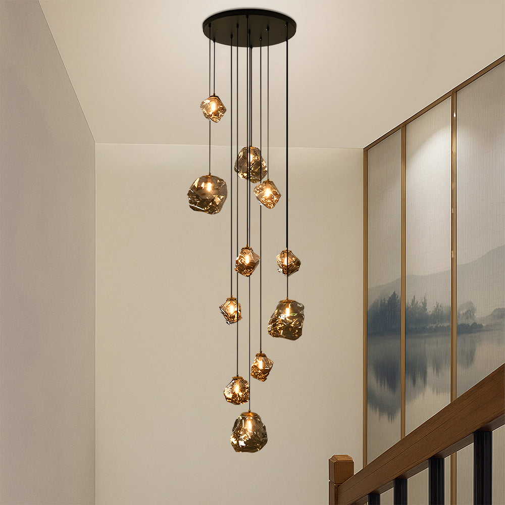 Lampadario per scale Nordic Villa