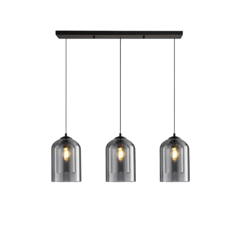 Lampada a sospensione in vetro di Jani
